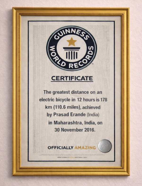 Electric Bicycle 12 Hours