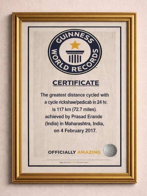 Longest Distance on a Bicycle in 24 Hours